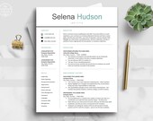 Student Resume, New Grad Resume, College Resume, CV Template, Modern Resume Template, Rush Resume Cover Letter, Professional Resume Template