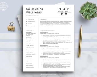 CV Resume Templates, Professional Resume Template, Modern Resume Templates, Executive Resume Format, Minimalist Resume, Clean Resume Design