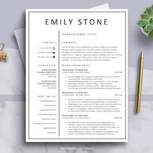 The Art of Resume | Professional Modern Executive Resume CV Template Bundle Maker with Free Cover Letter | Download  Resume CV Design Any Job Career Graduate CV 1 Page for Microsoft Word, Apple Pages, and Google Docs (If Applies). Fully Customizable Templates for Manager, Teacher, Student, CEO, Executive, Management, Administrator, Retail, Sales Specialist