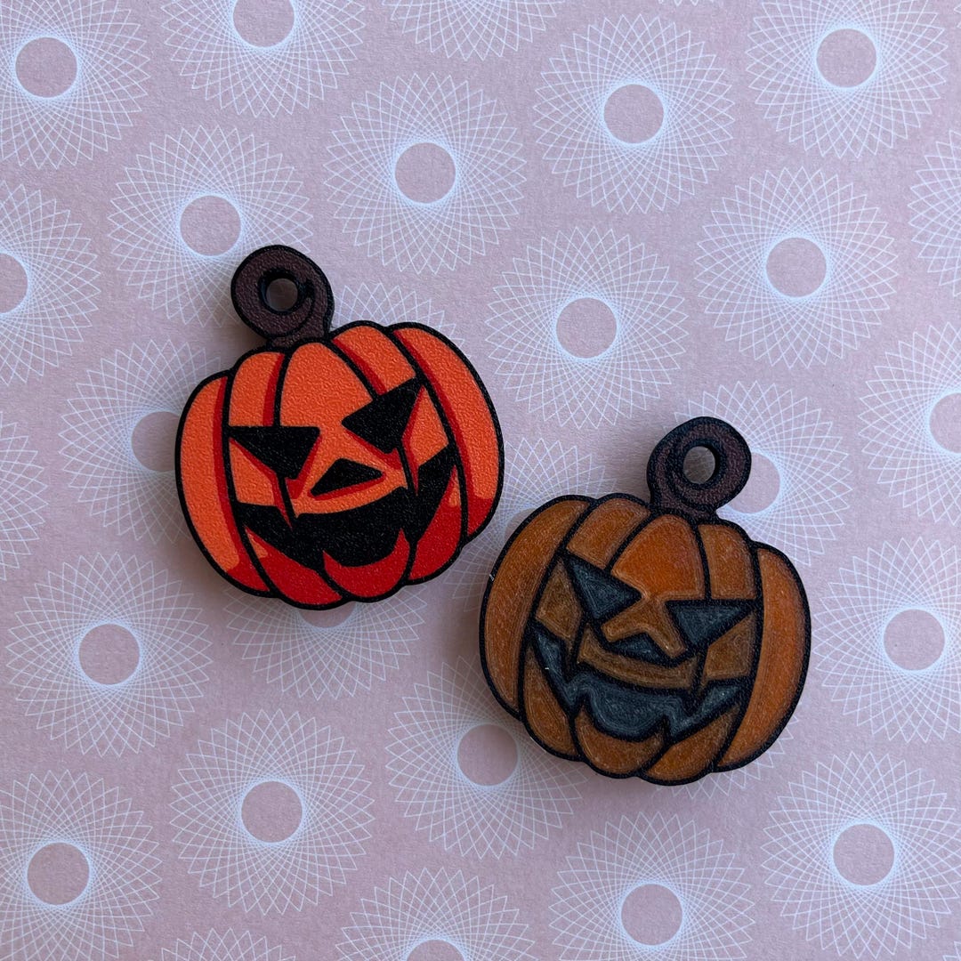 3D Printed Jack O Lantern Magnet - Etsy
