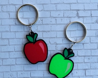 Llaveros de Apple impresos en 3D