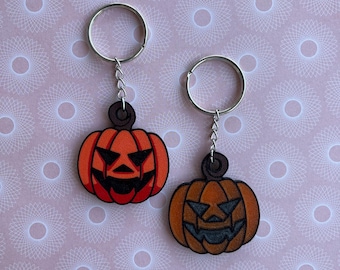 3D Printed Jack O’ Lantern Keychain