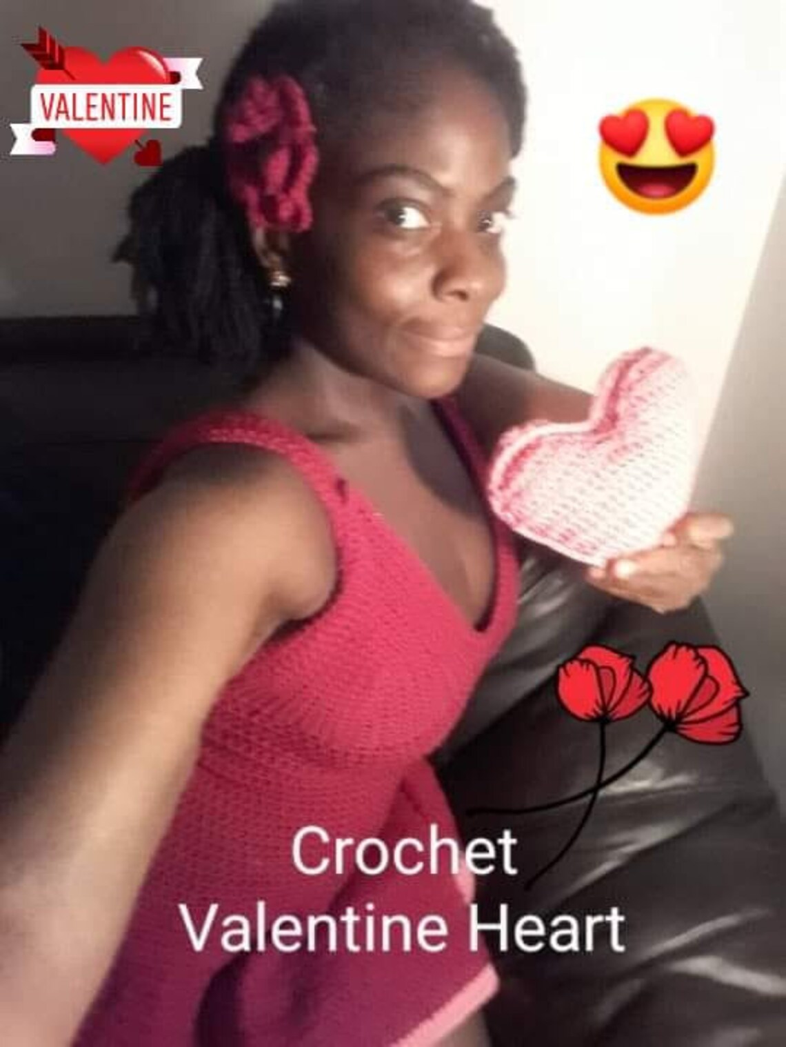 Crochet Valentine Dress Etsy Canada