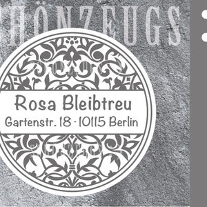 Stamp Decor No. 6:) Personalized