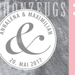 Stamp Wedding & :) Personalizzato
