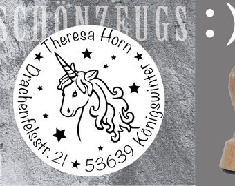 Stamp unicorn :) personalized