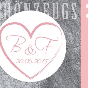 Stamp Heart Monogram 2: Personalized image 2