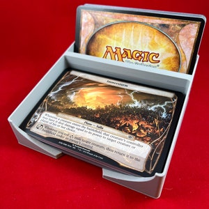 Planechase-bricka med avfallsskiva - Specialtillverkad - 3D-utskriven - Magic MTG