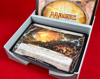 Planechase Tray with Discard - Custom Made - 3D Printed - Magic MTG