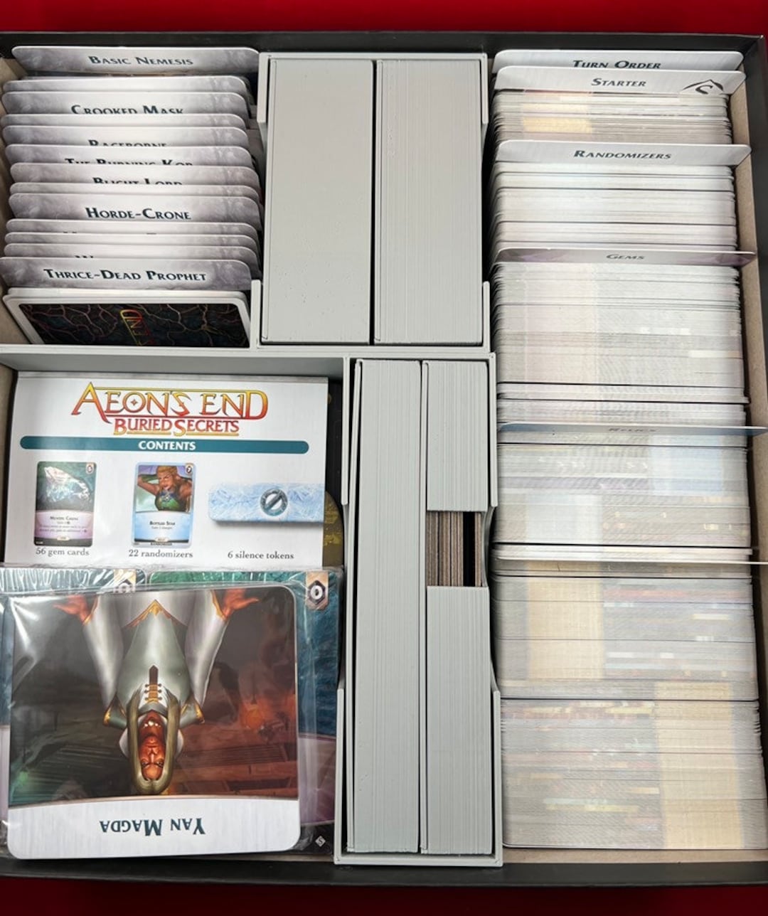 Aeon's End Game Box Organizers Etsy