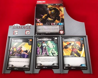 Transformers The Card Game™ compatible character trays - Custom Made - 3D Printed