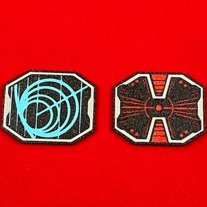 Twin Suns Plan and Blast Counters - Star Wars Unlimited™ Compatible  - Custom Made-3D Printed