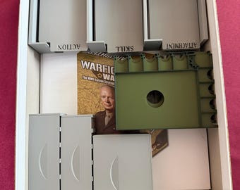 Warfighter War Game Organizer and Soldier Trays