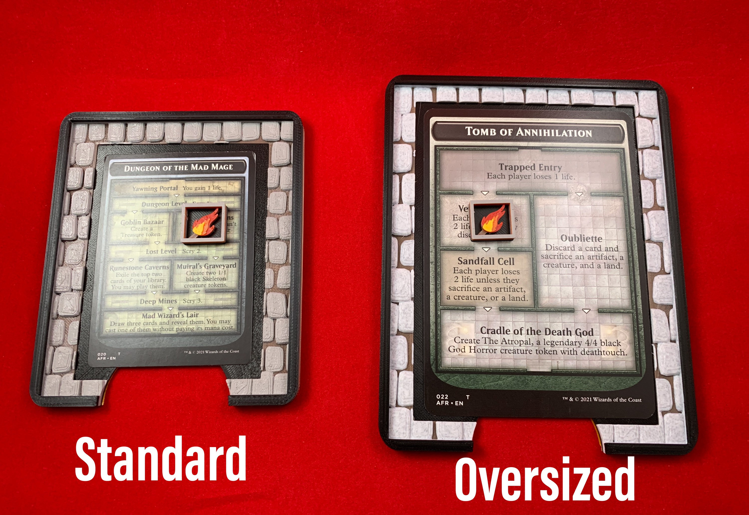 Dungeon Trays With Venture Marker Compatible With Adventures in