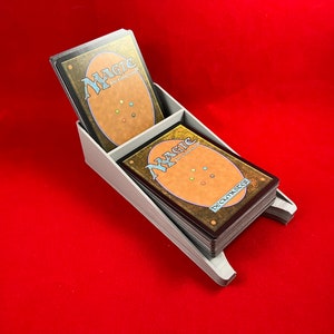 Card Draw and Discard Trays (works with any standard sized cards and sleeves)