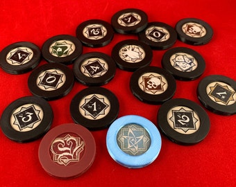 Arkham Horror LCG™ Compatible Chaos Bag Token Capsules