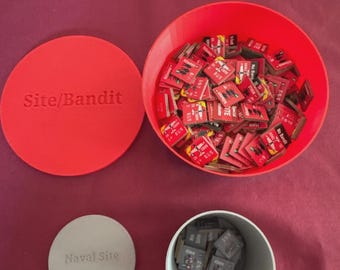 Draw  Cups with Lids (Large/Med/Small)