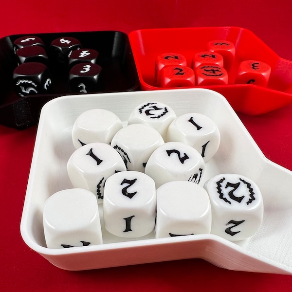 Stackable Game Bits Trays with Funnel