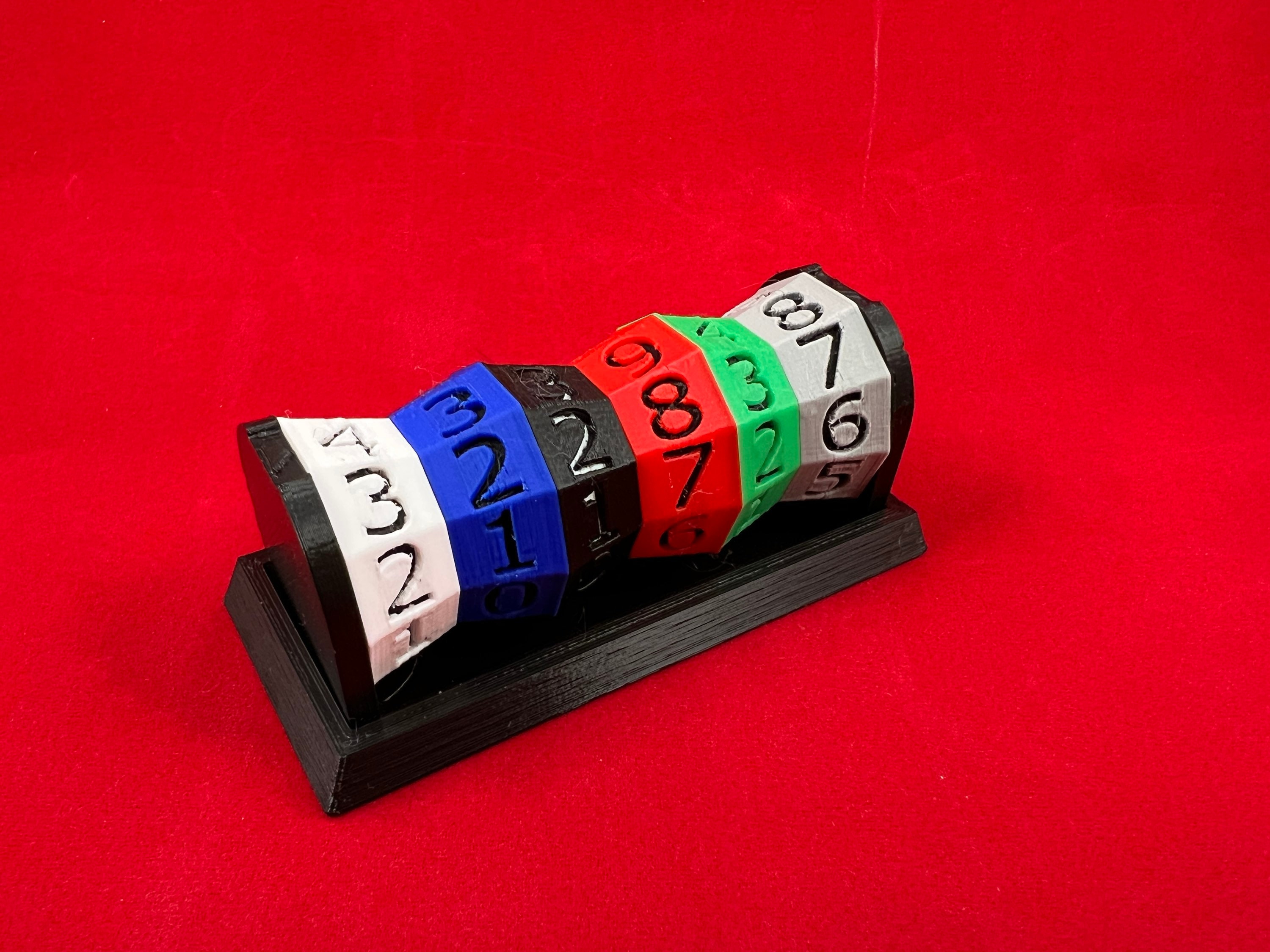 Mana Tracking Spinner Compatible With Magic the Gathering - Custom