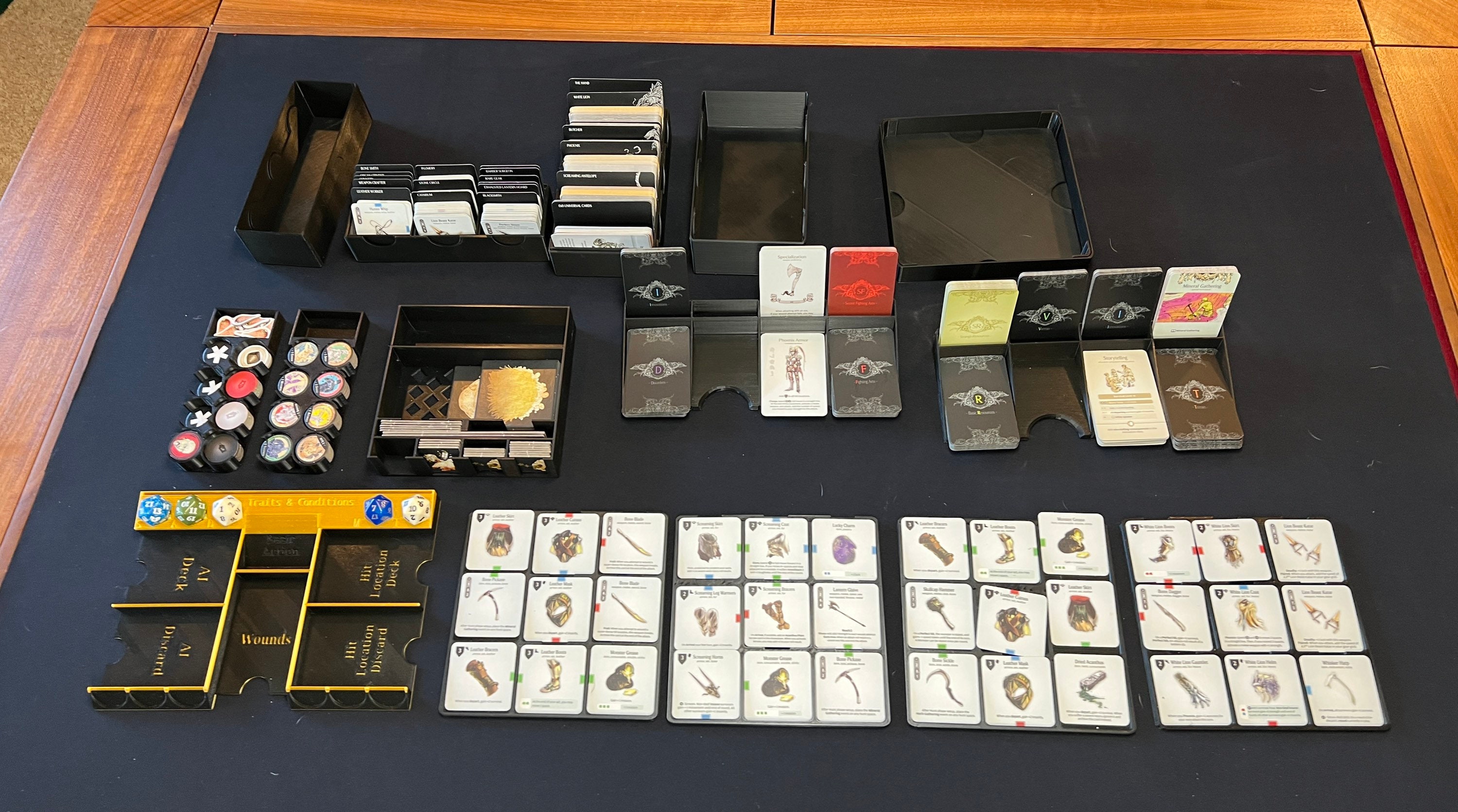 Kingdom Death Monster™ Compatible Gear Grid/monster Tray/token