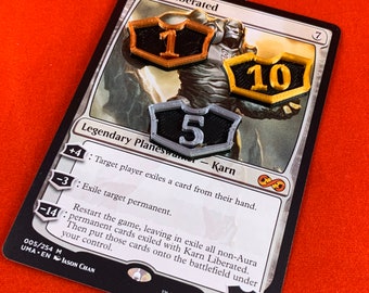 Planeswalker Loyalty Counters compatible with Magic the Gathering™ - Custom Made-3D Printed
