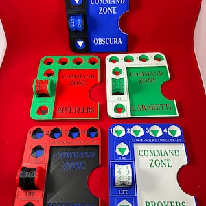 Streets of New Capenna Compatible Commander Trays, Counters and Life Spinners