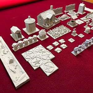 Townsfolk Tussle™ Compatible Scenery, Miniatures and Counters