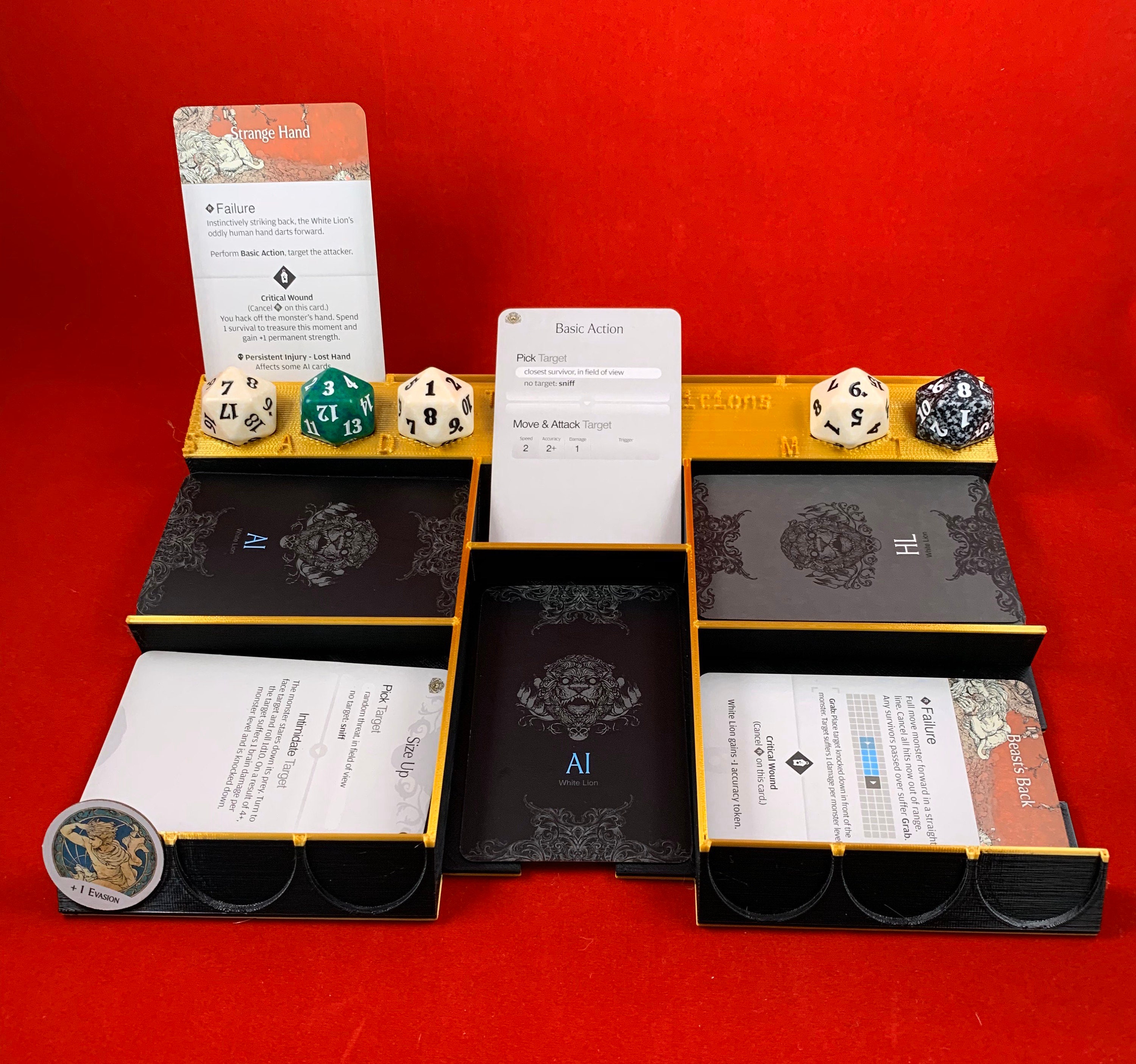 Kingdom Death Monster™ Compatible Gear Grid/monster Tray/token