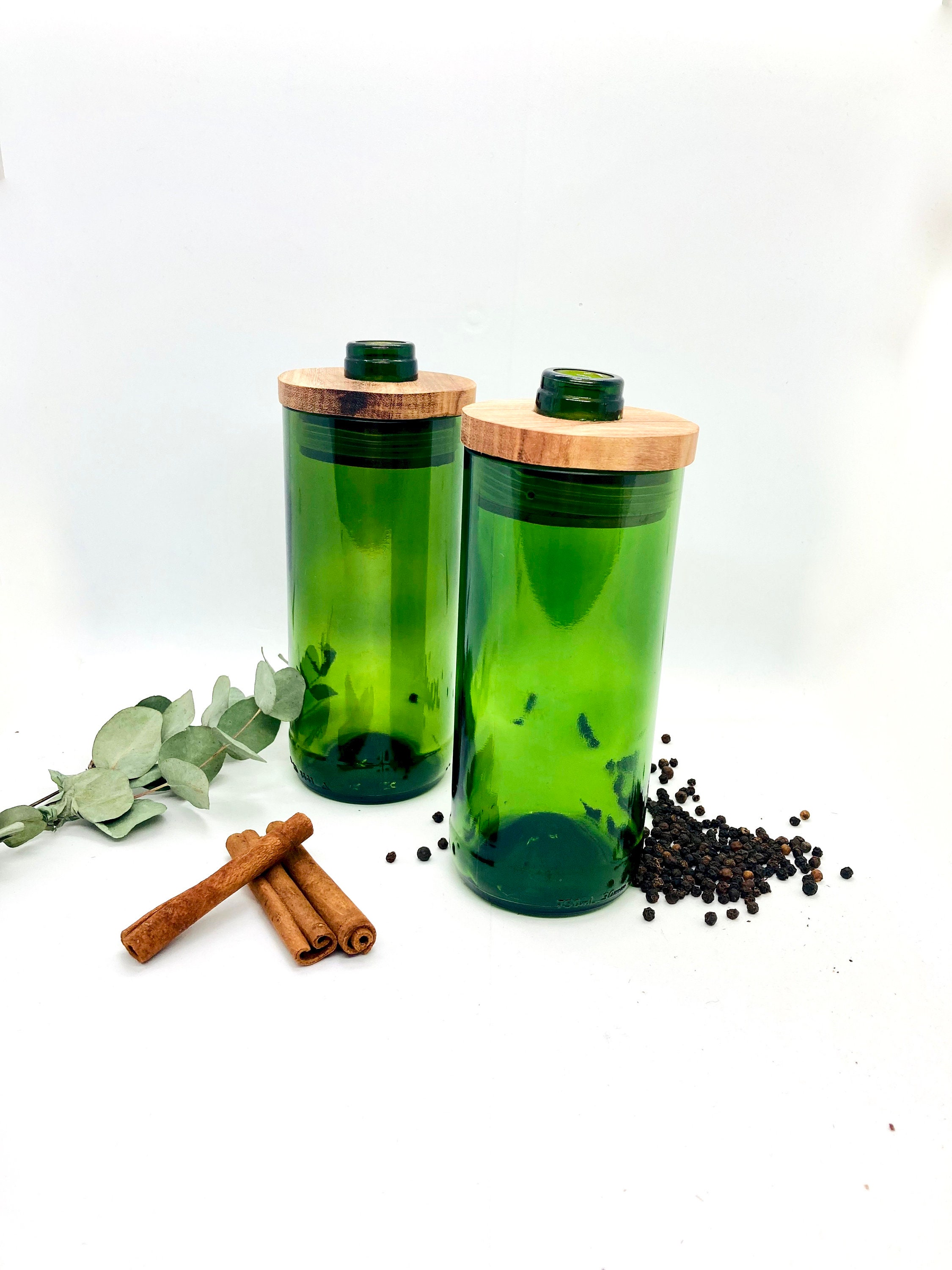 Opaque spice jars discount