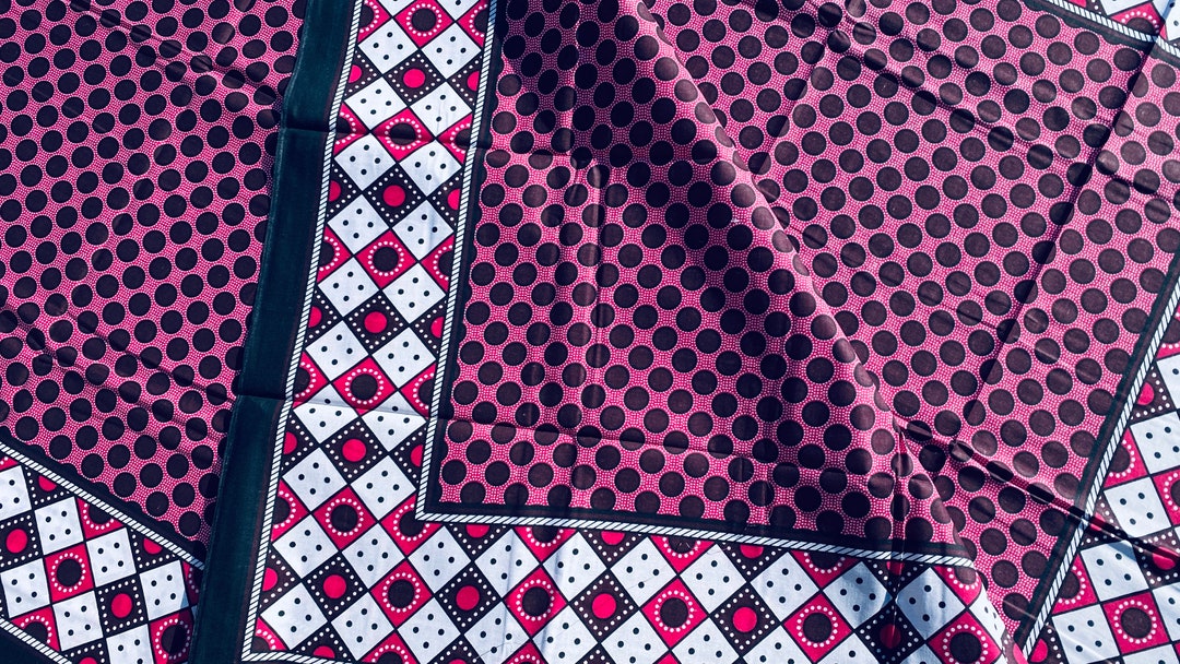 Zanzibar Khanga, African Fabric: Khanga Nzito berry, Sling, Beach Towel ...