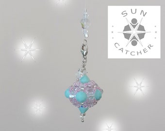 Suncatcher Fensterdeko * energetischer Raumschmuck * Feng Shui Fensterschmuck * Sonnenfänger Kristall Fenster * Geschenk zum Einzug