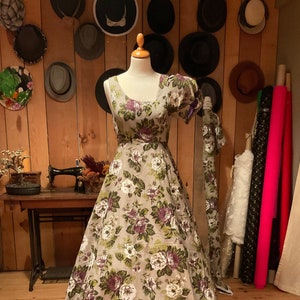 Robe de satin de coton Etsy France