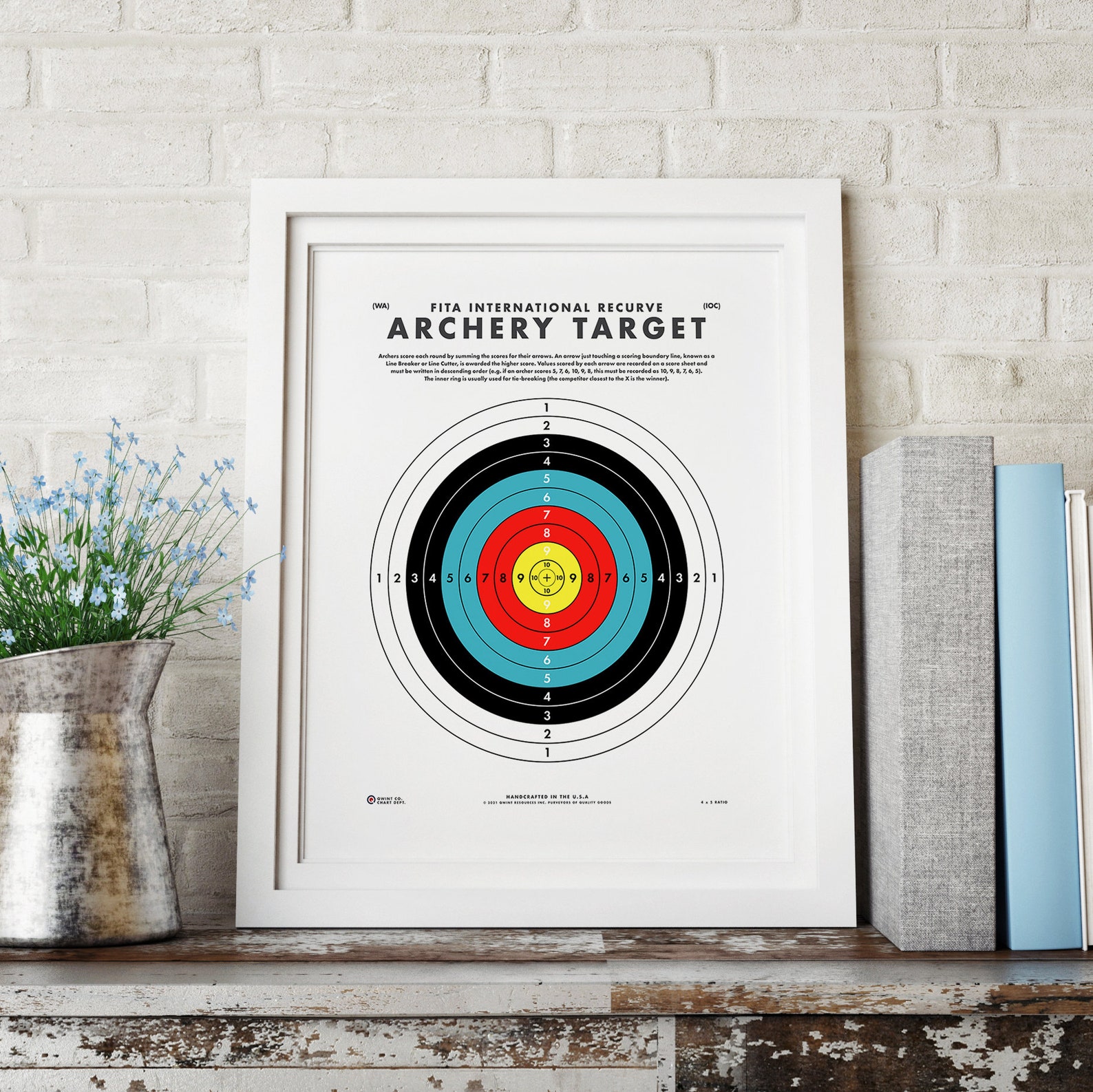 Archery Target Wall Art Printable Archery Art Archery Hunting Bow