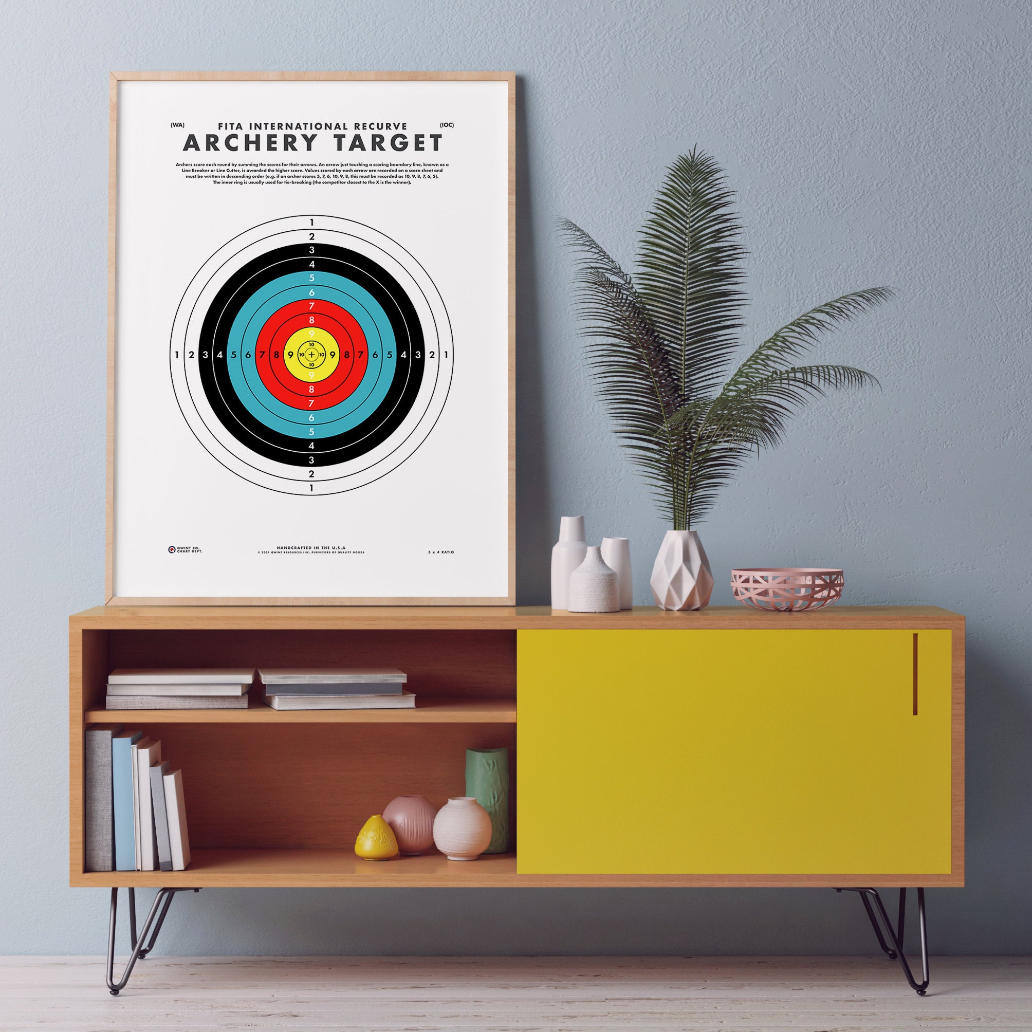 Archery Target Wall Art Printable Archery Art Archery Hunting Bow