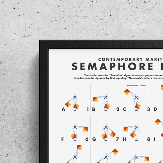 Printable Semaphore Chart