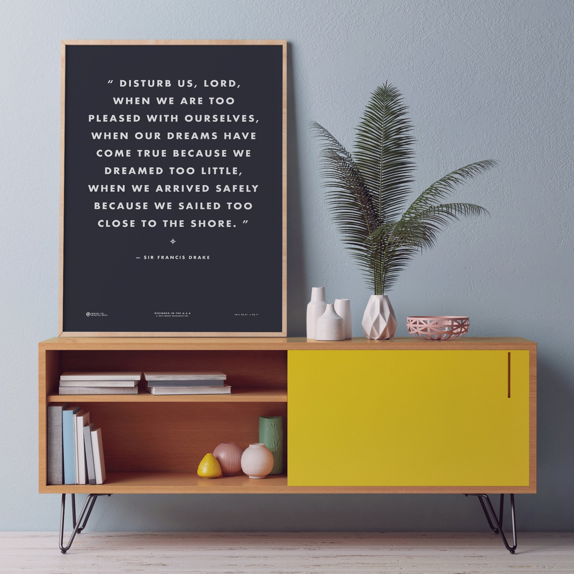 Sir Francis Drake Quote Printable Famous Quotes | Etsy