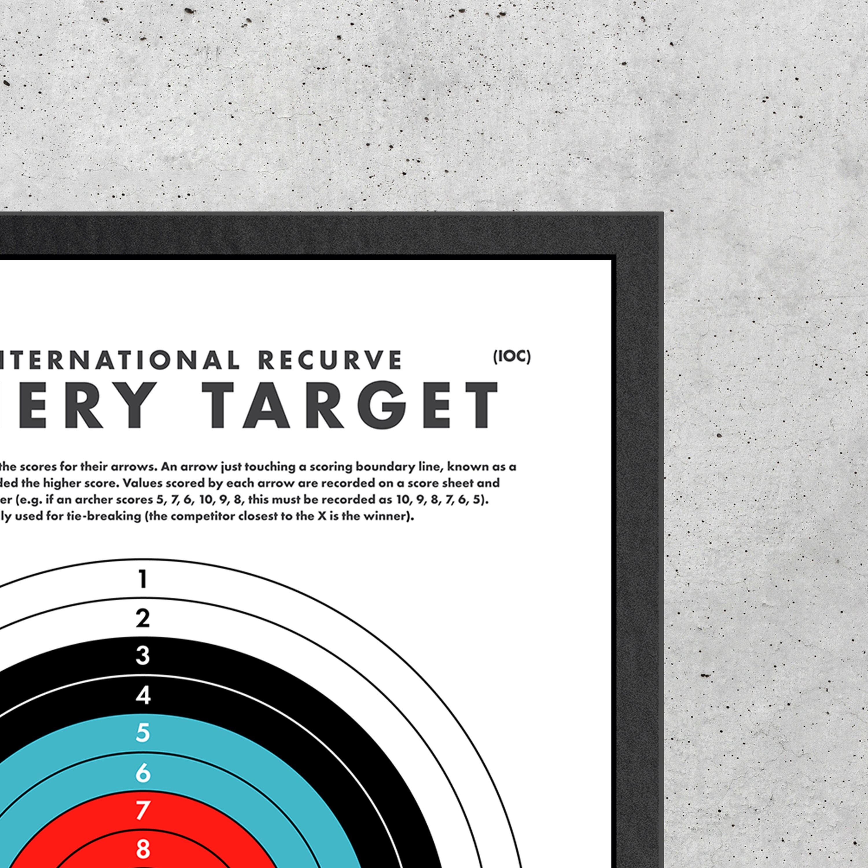 Archery Target Wall Art Printable Archery Art Archery Hunting Bow