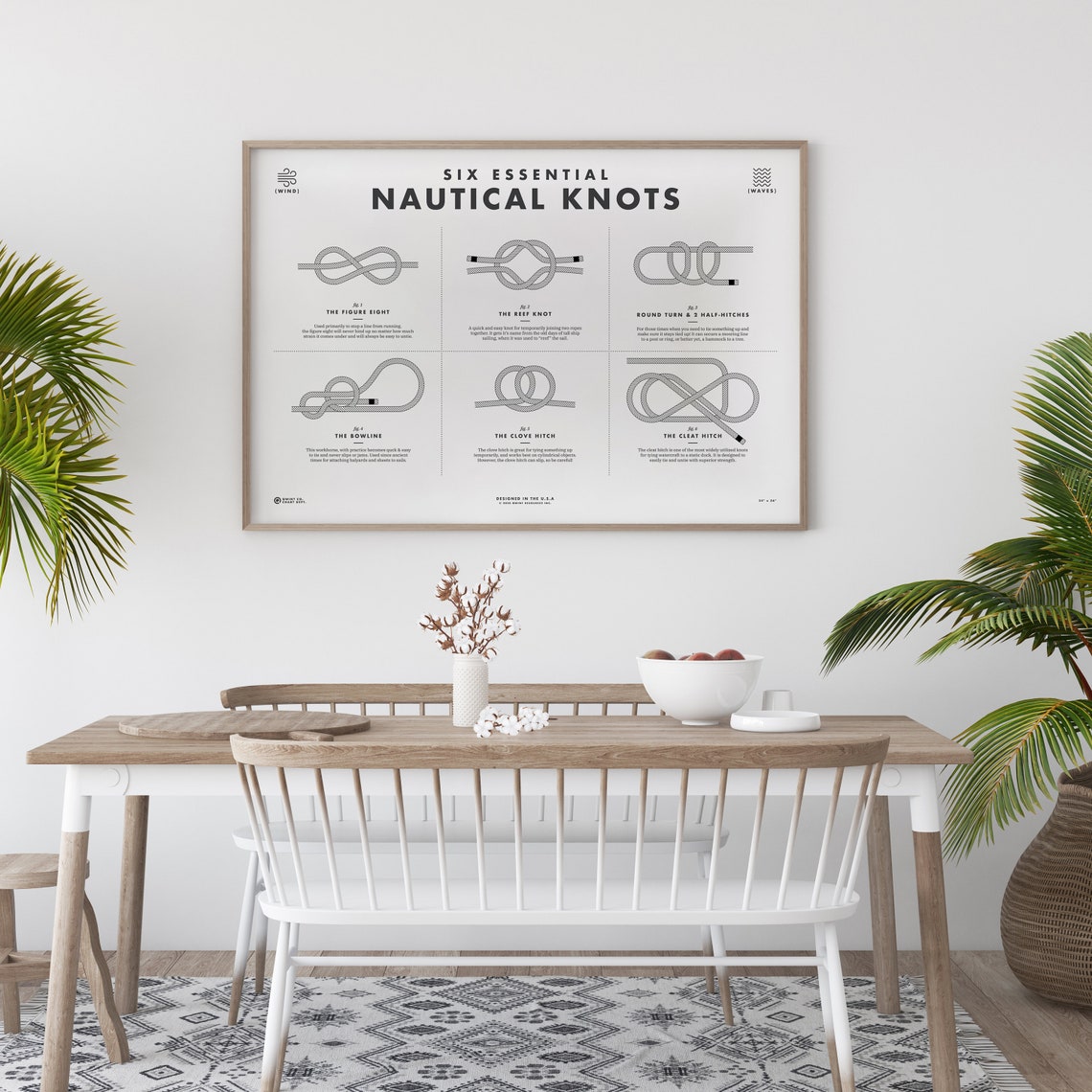 Nautical Knots Printable Sailing Knots Sailing Gifts for - Etsy