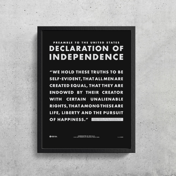 preamble in the declaration of independence