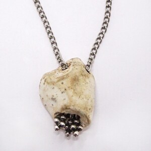 【STONE HENgE】necklace 14k SO0311 Sterling Silver Never Let Go Zen Moon or Sun-kissed Necklace