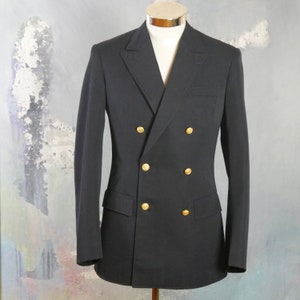ジャケット・アウター vintage Germany navy coat b Vintage German Chore Coat Light Work Jacket German Flag