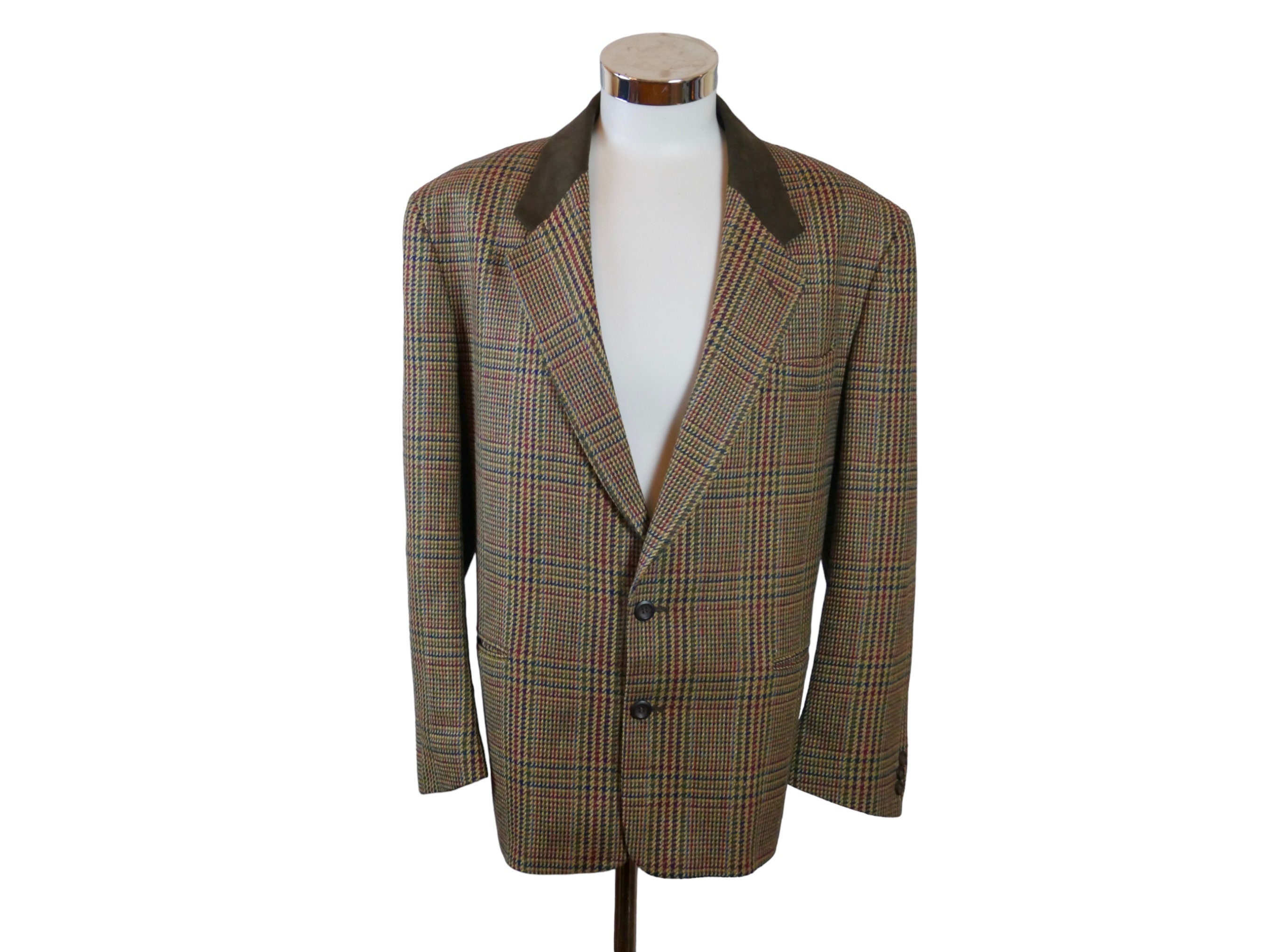 ジャケット LOW CLASSIC : 24FW / OVER FIT WOOL BLAZER (BROWN) Jos. A. Bank Corporate Collection Silk/Wool Blend Tan Blazer