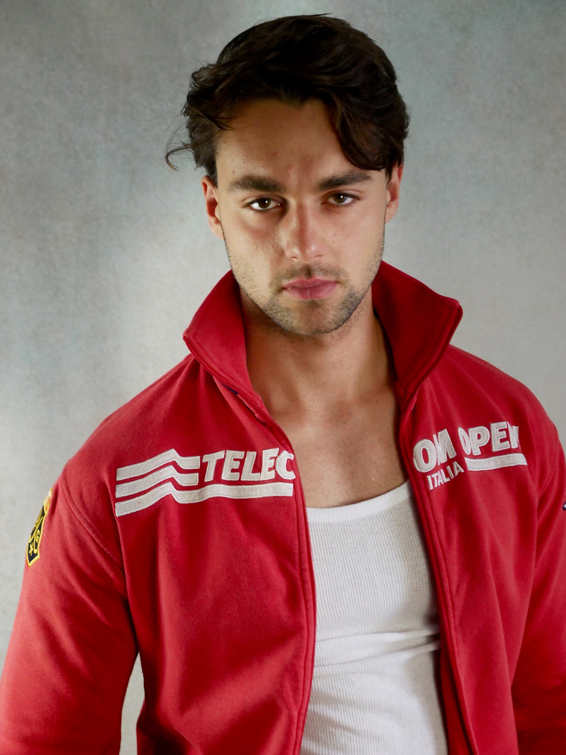 kappa jacket men red