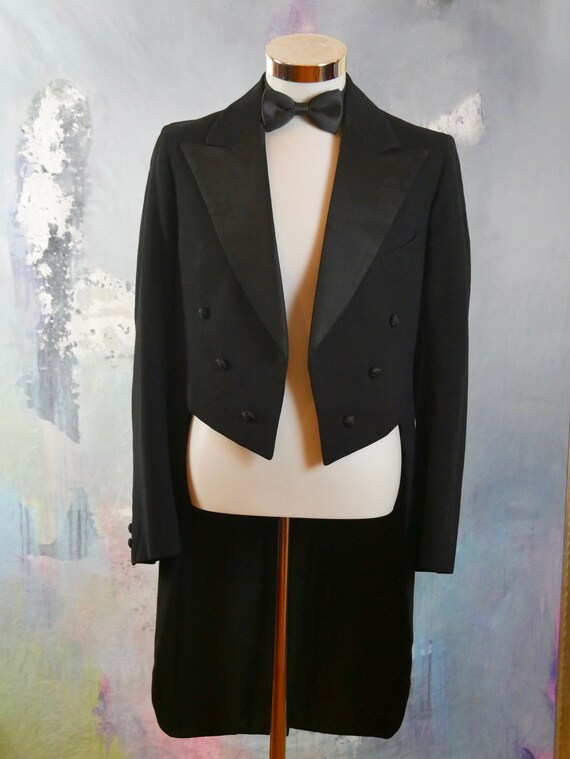 1930s Tailcoat Swedish Vintage Wool 