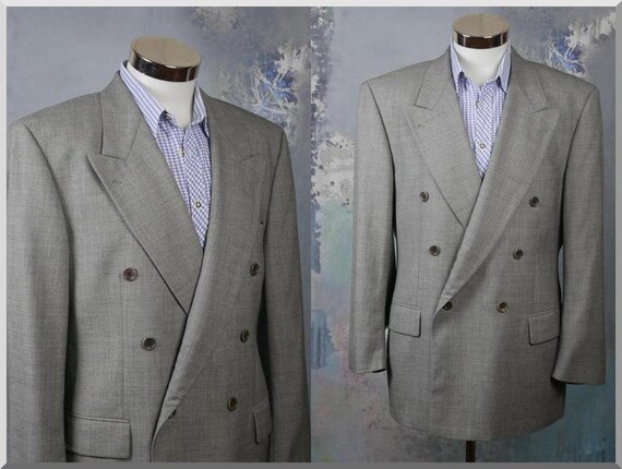 vintage double breasted blazer