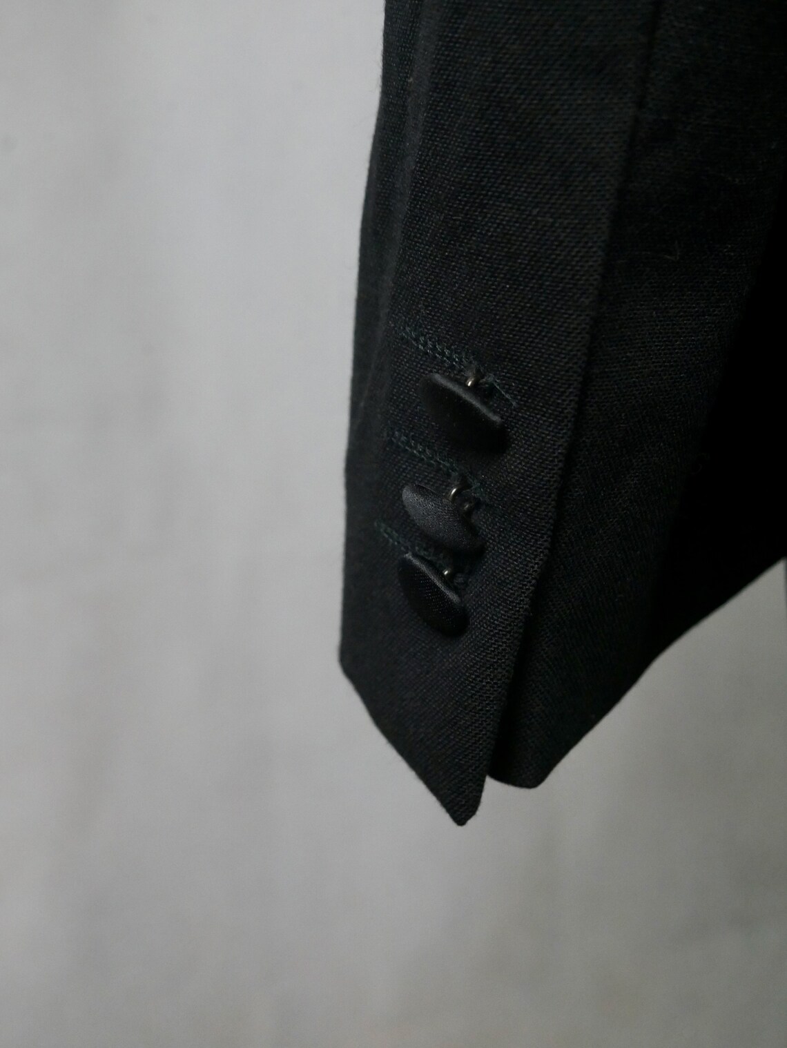 Black Tuxedo Jacket European Vintage Retro Shawl Collar - Etsy