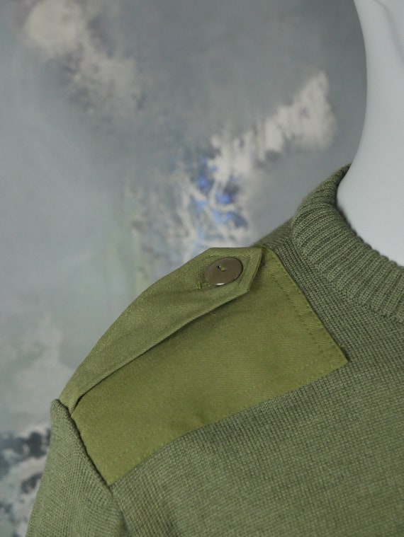 Maglione In Pura Lana Grigio Oversize In Grigio - Foto 9