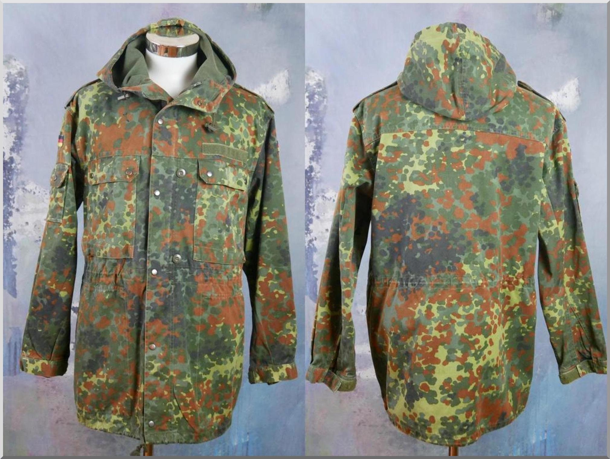 German Military Jacket Army Woodland Forest Camo Jacket W - Etsy Australia