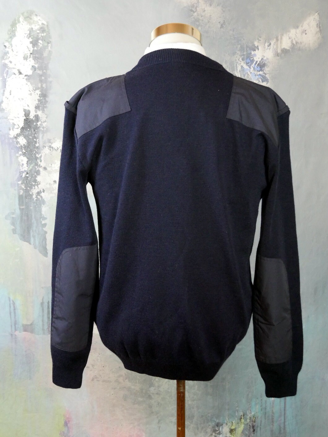 Navy blue police best sale sweater