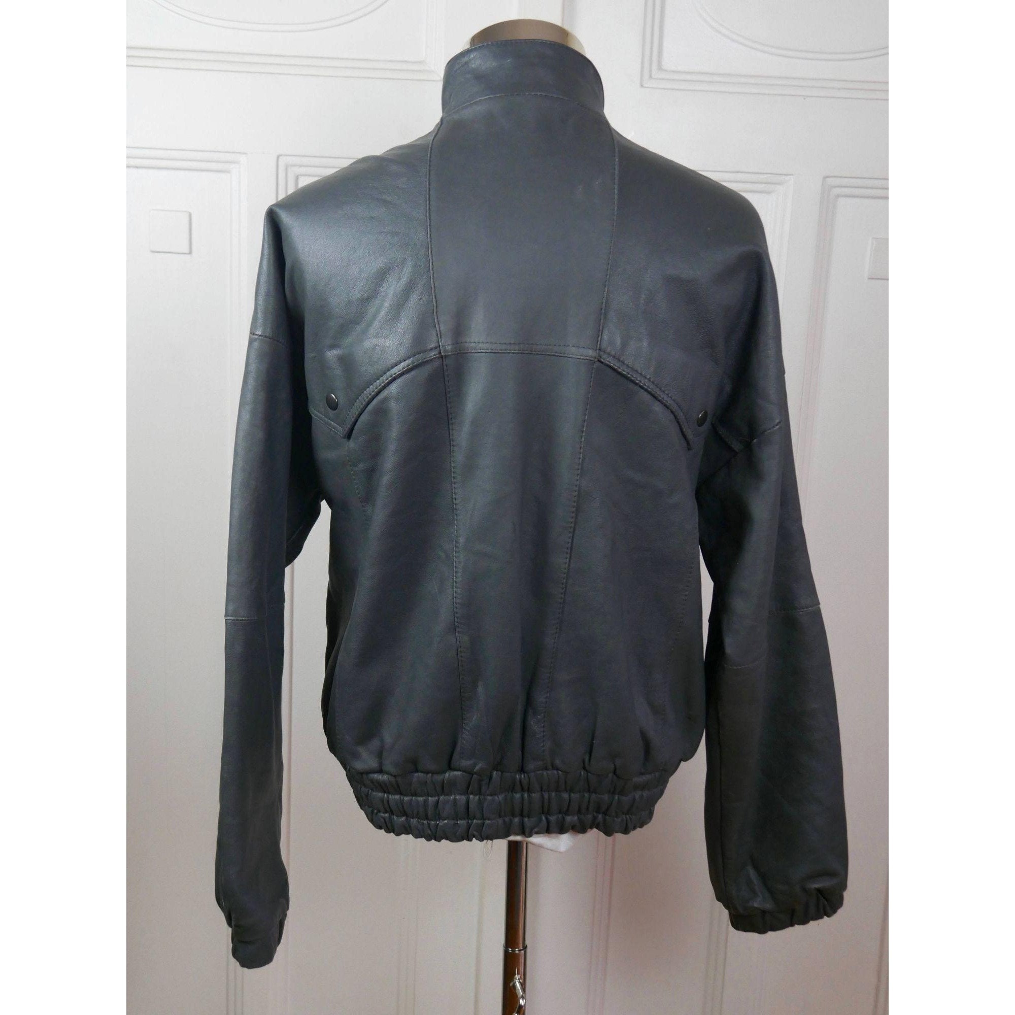 絶品変化球！ 80s～ Euro Vintage Leather Jacket ユーロ レザー